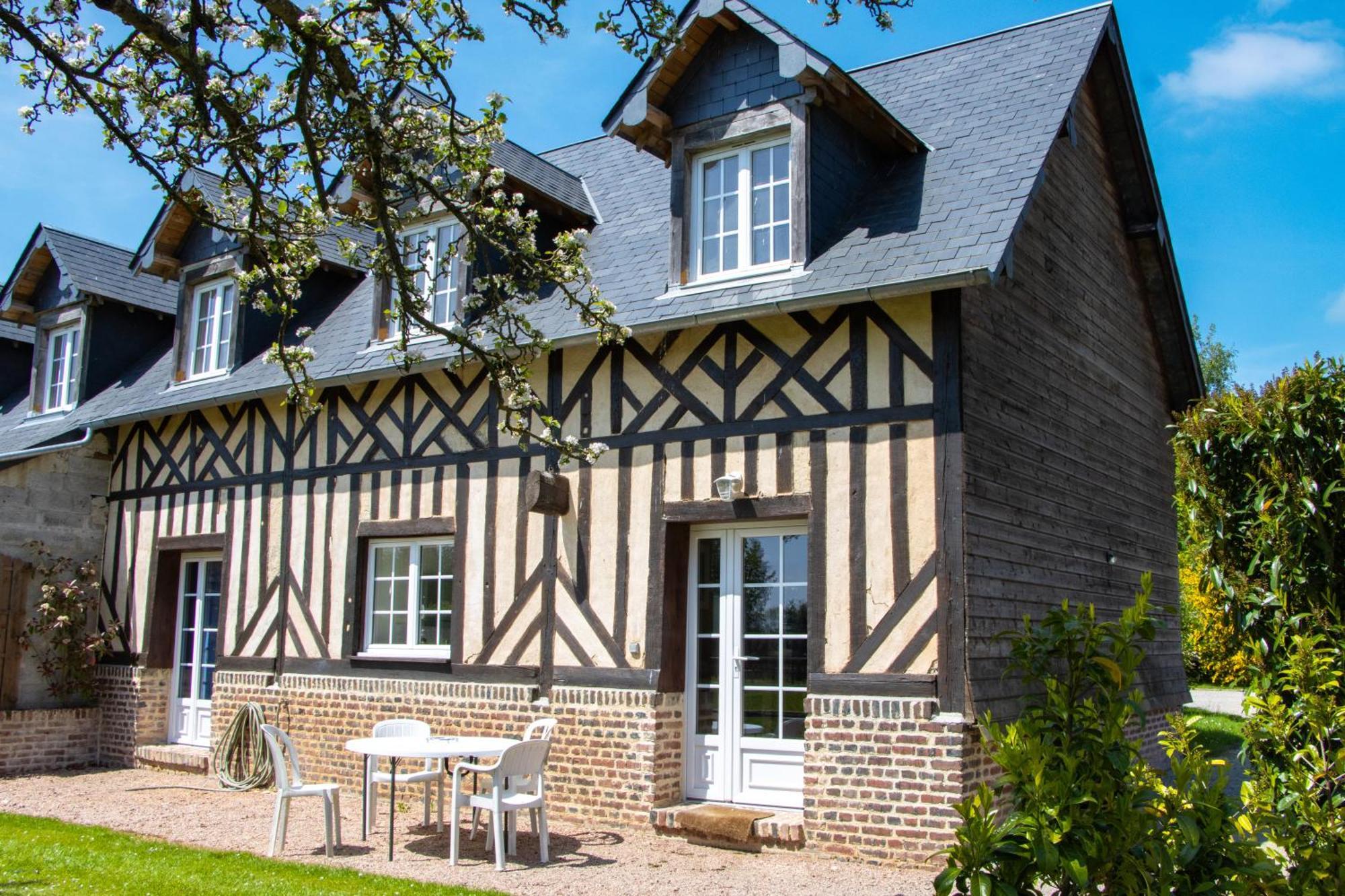 Appartamento La Longere Du Haras Manerbe Esterno foto